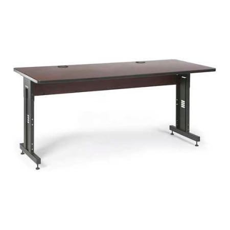Kendall Howard Kendall Howard Classroom Training Table - Adjustable Height - 30in x 72in - African Mahogany 5500-3-004-36